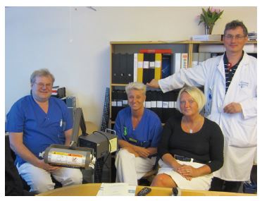 瑞典舍夫德醫院 腎臟科血液透析團隊於2011年開始應用非熱康譜